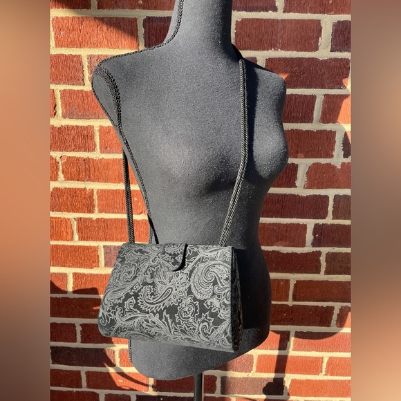 Lovely Vintage Paisley Ande Cross Body Evening Bag - Picture 3 of 10